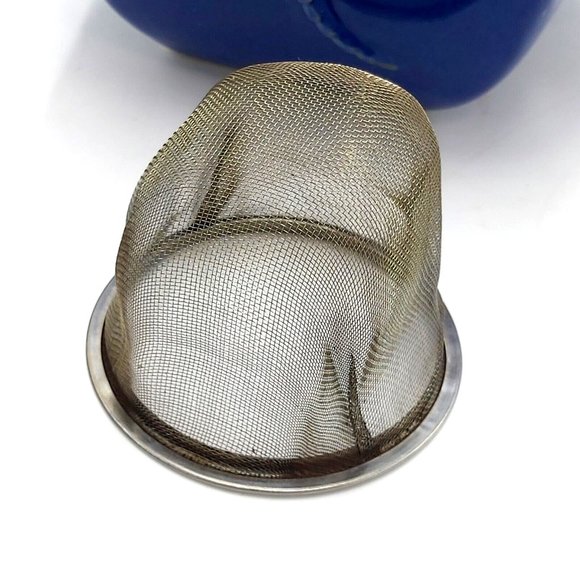 Adeline Fine Porcelain Tea Set-Dragonfly Motif-Cobalt Blue - Picture 5 of 14